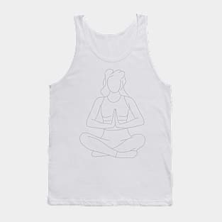 Line Art #0001 Tank Top